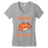 zero fox given Women's V-Neck T-Shirt