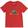 meowy krampus V-Neck Tee