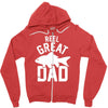 reel great dad Zipper Hoodie