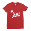 dance Ladies Fitted T-Shirt