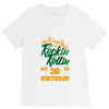 Rockin Rollin 30th Year Birthday V-Neck Tee