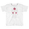 rose sugar skull Toddler T-shirt