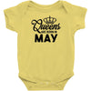queens are born in may Infant Clothing