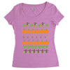 halloween ugly sweater tn featured Women's Triblend Scoop T-shirt
