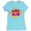 super mom Ladies Fitted T-Shirt