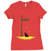 big meal Ladies Fitted T-Shirt