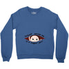 August Peeking Out Baby Boy Crewneck Sweatshirt
