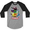 nick fureon's eevengers 3/4 Sleeve Shirt