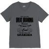 I&rsquo;m Called Great Grandma Because I&rsquo;m Way Too Cool To Be Called Gra V-Neck Tee