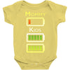 mommy low battery low energy Baby Onesie