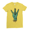 west side Ladies Fitted T-Shirt