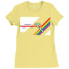 rainbow connection Ladies Fitted T-Shirt