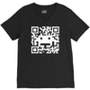 space alien qr code V-Neck Tee