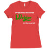 probably best welder in the world Ladies Fitted T-Shirt
