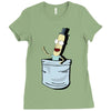 mr. poopybutthole Ladies Fitted T-Shirt