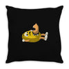 peanut inside Throw Pillow