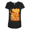 attack Maternity Scoop Neck T-shirt