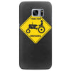 tractor crossing farmer's road warning sign Samsung Galaxy S7 Edge