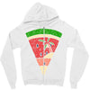 watermelon and beach Zipper Hoodie