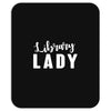 library lady Mousepad