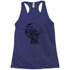 robot girl machine Racerback Tank