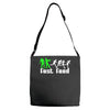 zombie fast food  funny Adjustable Strap Totes