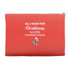 all i want for christmas is a cure carcinoid cancer Accessory Pouches