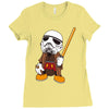 mickey jedi troopers Ladies Fitted T-Shirt