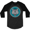 wolf nice 3/4 Sleeve Shirt