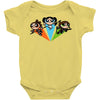 powerpew girls Baby Onesie