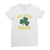 wee little hooligan Ladies Fitted T-Shirt
