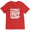 make music not war V-Neck Tee