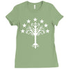 tree of gondor Ladies Fitted T-Shirt