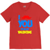 moustache you to be my valentine V-Neck Tee