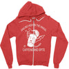 caffeine and spite Zipper Hoodie