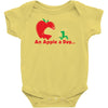 an apple a day Baby Bodysuit