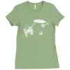 trek wars womens funny Ladies Fitted T-Shirt