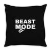 Beast Mode ON Throw Pillow
