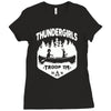 thunder girls Ladies Fitted T-Shirt