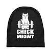 gym cat workout Baby Beanies