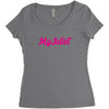 MY JULIET Women's Triblend Scoop T-shirt