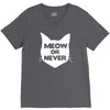 meow or never V-Neck Tee