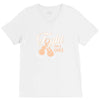Fight For a Cure Uterine Cancer Awareness V-Neck Tee