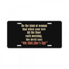women License Plate