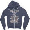 zebra animals lover Zipper Hoodie