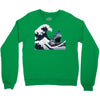 Great White Wave Shark Crewneck Sweatshirt