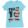 Jake Paul Team 10 Old America Design Ladies Fitted T-Shirt