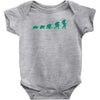 evolution of turtles Baby Bodysuit
