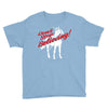 don't stop believing unicorn Youth Tee