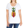 Pineapple Ladies Curvy T-Shirt